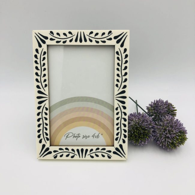 Florence Black Photo Frame