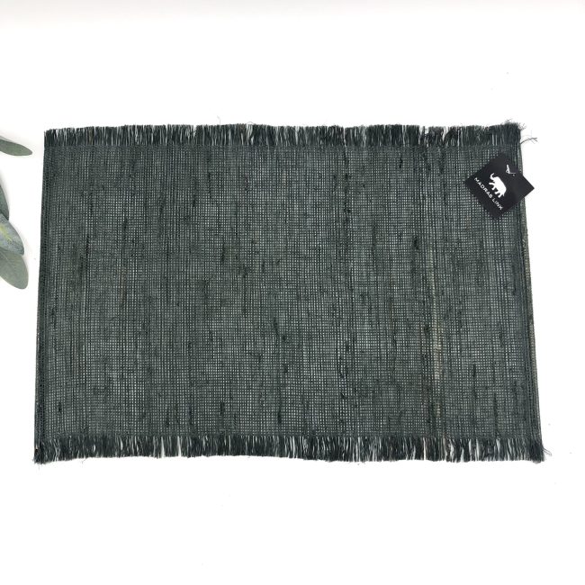 Linen Charcoal Placemat