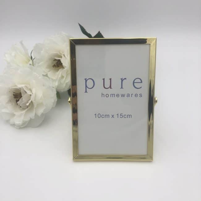 Shiny Gold Colour Photo Frame