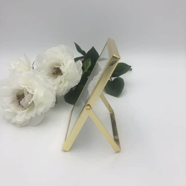 Shiny Gold Colour Photo Frame - Image 2