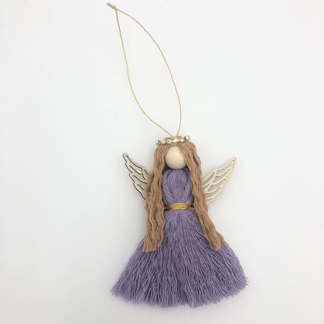 Lilac Tassel Angel