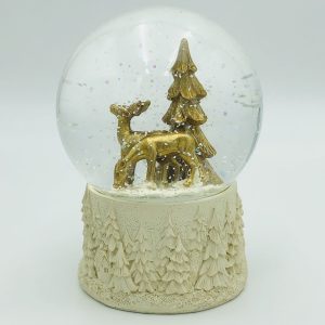 Deer Snowglobe