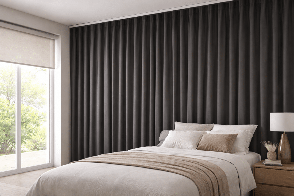 S Fold Blockout Curtains